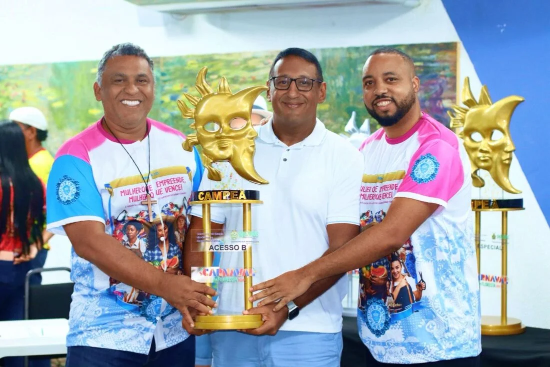 Primos da Ilha é campeã do Acesso B e garante retorno ao Grupo A do Carnaval de Manaus