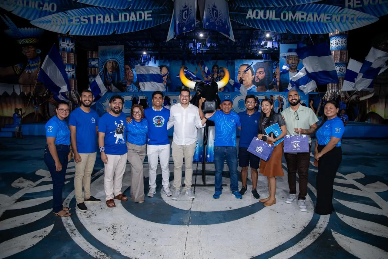 "Parintins é a capital brasileira da cultura", afirma coordenador do MinC em visita ao Caprichoso