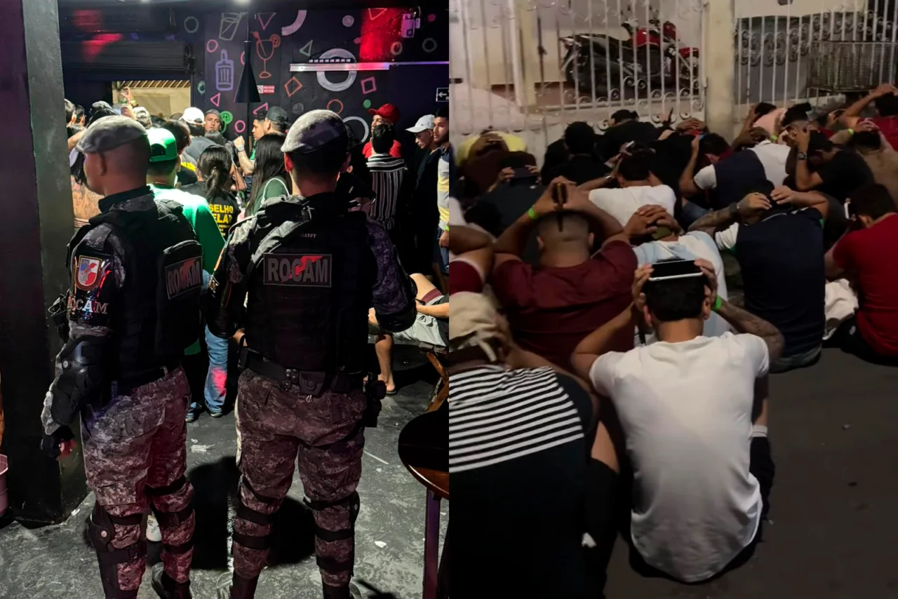 Operação Impacto fecha adega no Alvorada com mais de 30 adolescentes regados a álcool e drogas