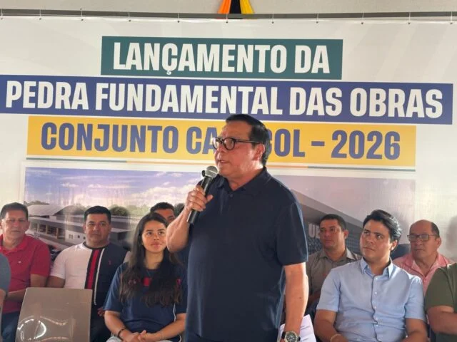 Adail Pinheiro lança pacote de obras inéditas e escola com 20 salas no Conjunto Caracol em Coari - Portal Remador