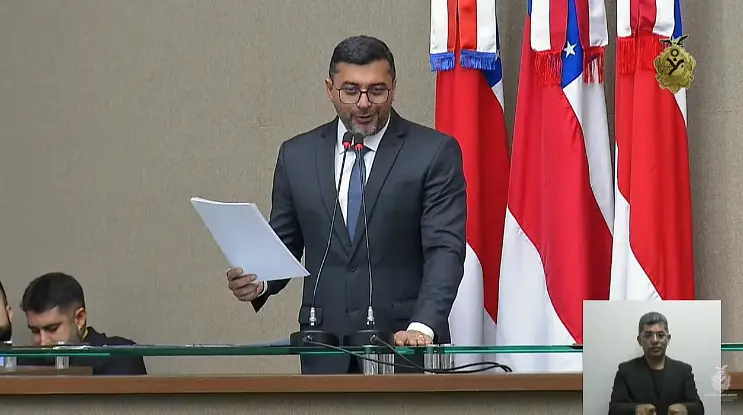 Wilson Lima faz balanço histórico e tom de despedida em última mensagem governamental na Aleam