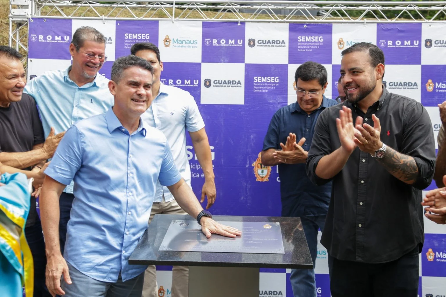 David Almeida lança "QG" da Guarda Municipal e anuncia novo concurso para 590 agentes em Manaus