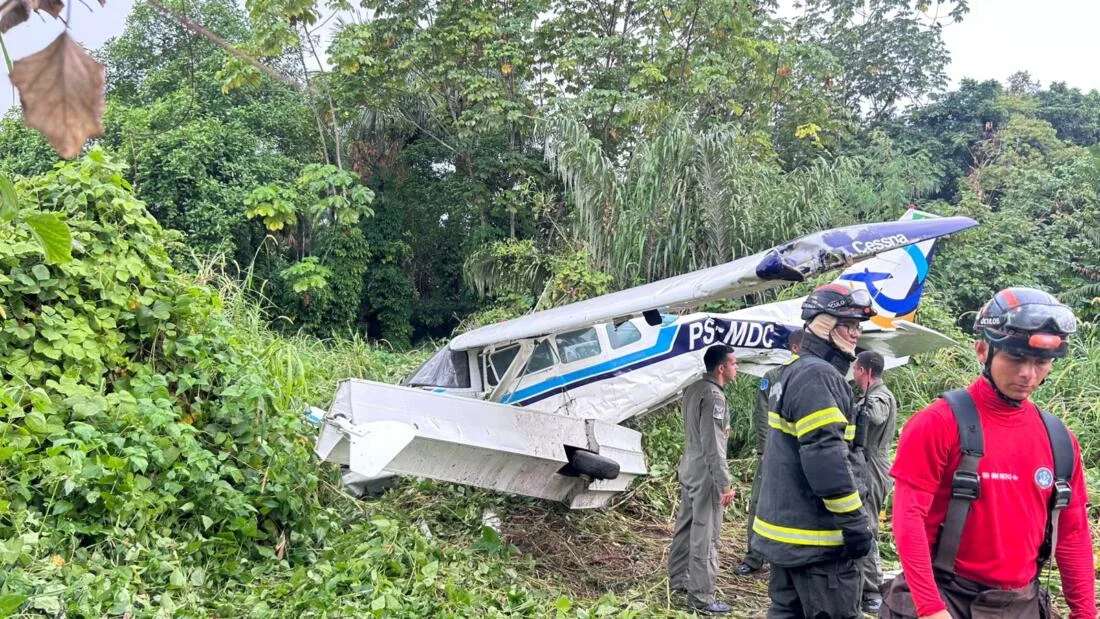 Manaus registra 2º acidente aéreo no Aeroclube em apenas quatro dias