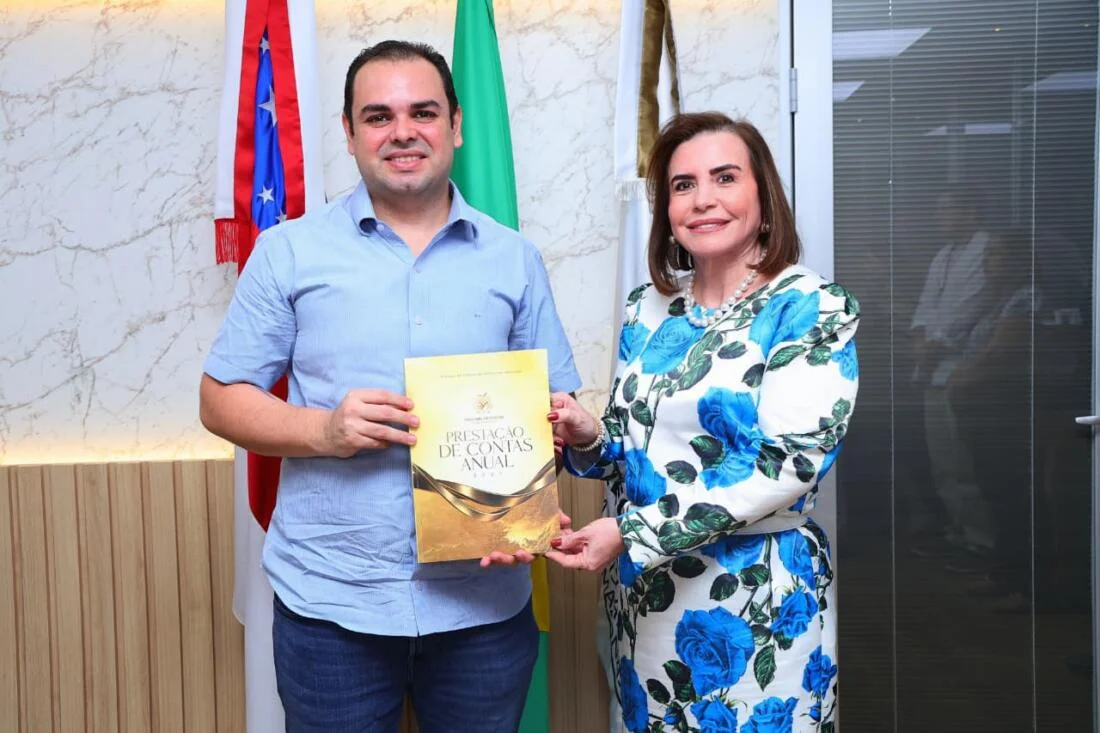 Yara Lins antecipa entrega de contas do TCE-AM de 2025 à Assembleia Legislativa