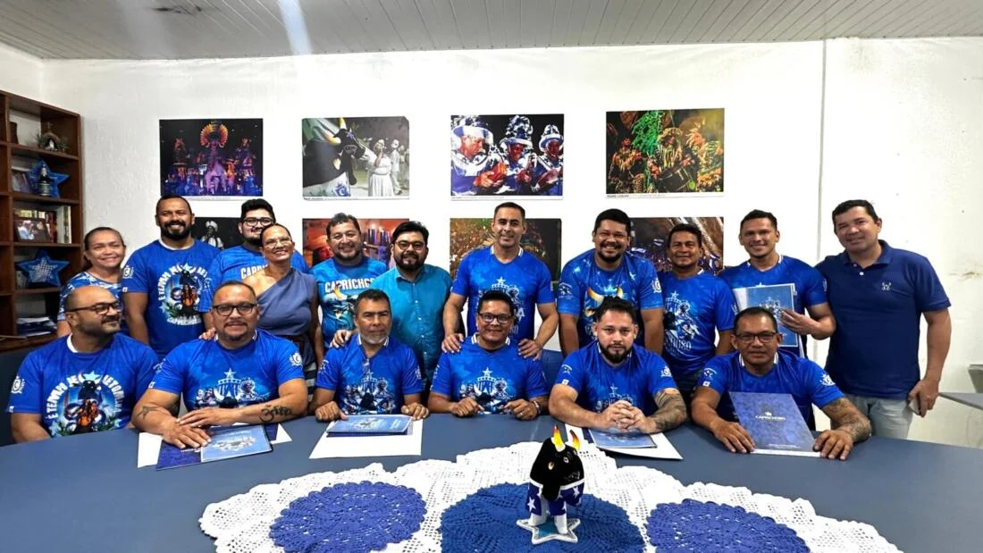 Caprichoso inicia organização alegórica para 2026 com entrega de projetos aos artistas, Portal Remador