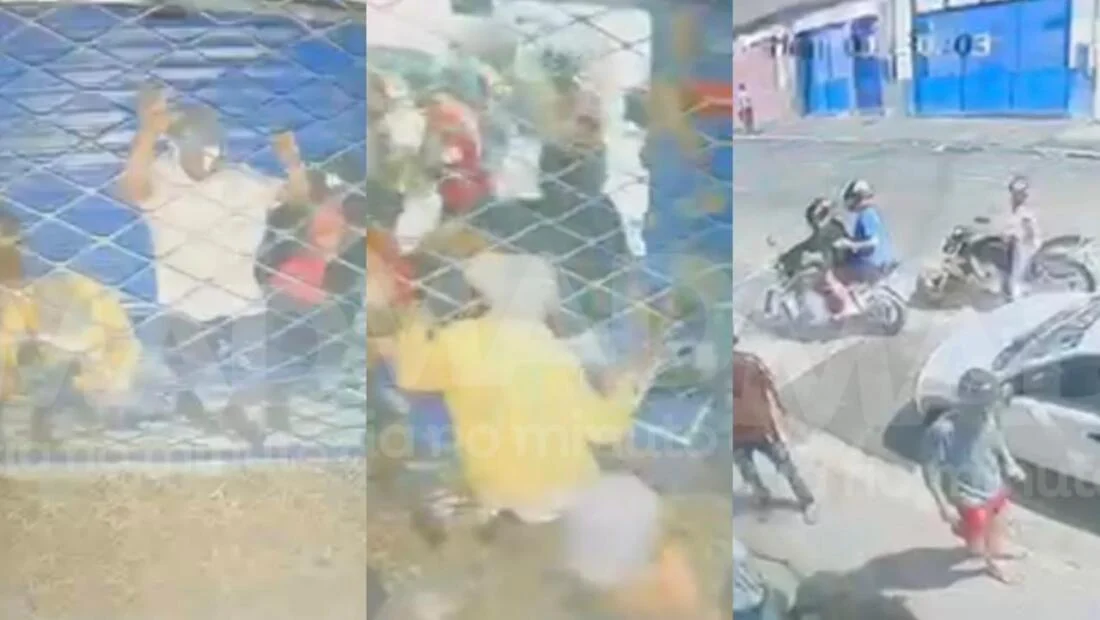 Bando com mais de 20 criminosos invade loja náutica e causa destruição na Rua dos Barés