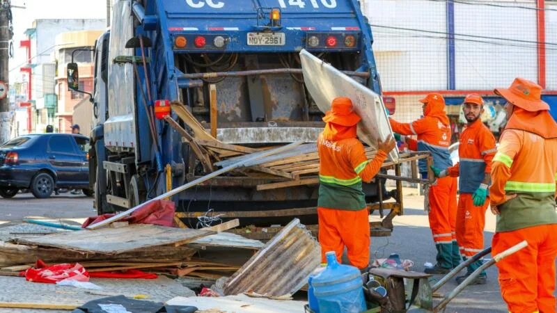 Prefeito Renato Junior anuncia megaoperação de recuperação de vias e limpeza pública em Manaus