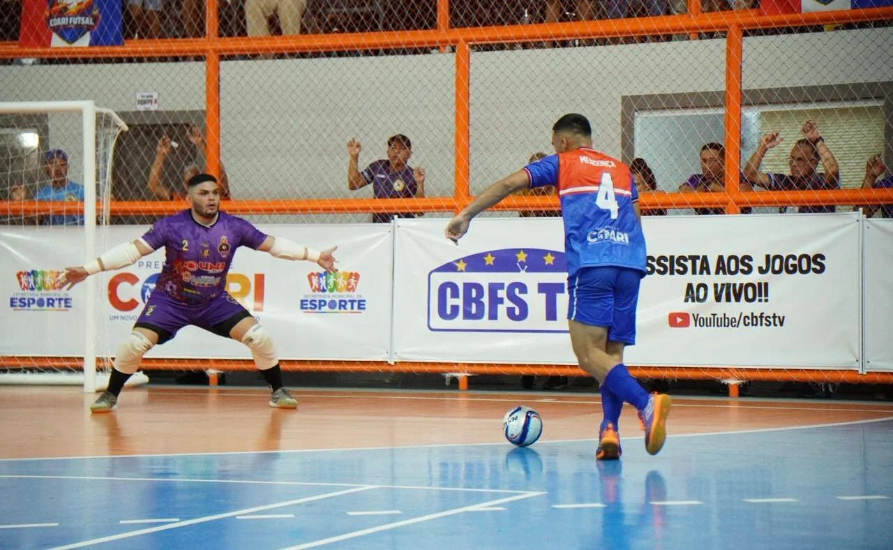 Coari reafirma protagonismo esportivo ao sediar jogo inédito da Copa do Brasil de Futsal no interior do Amazonas