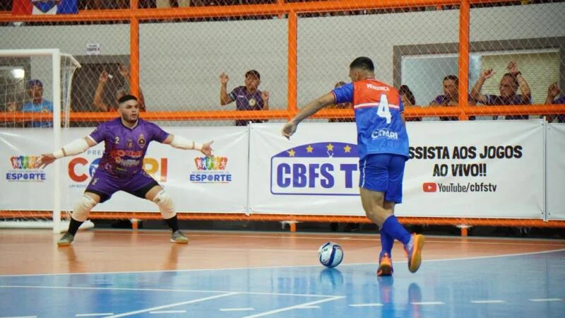 Coari reafirma protagonismo esportivo ao sediar jogo inédito da Copa do Brasil de Futsal no interior do Amazonas