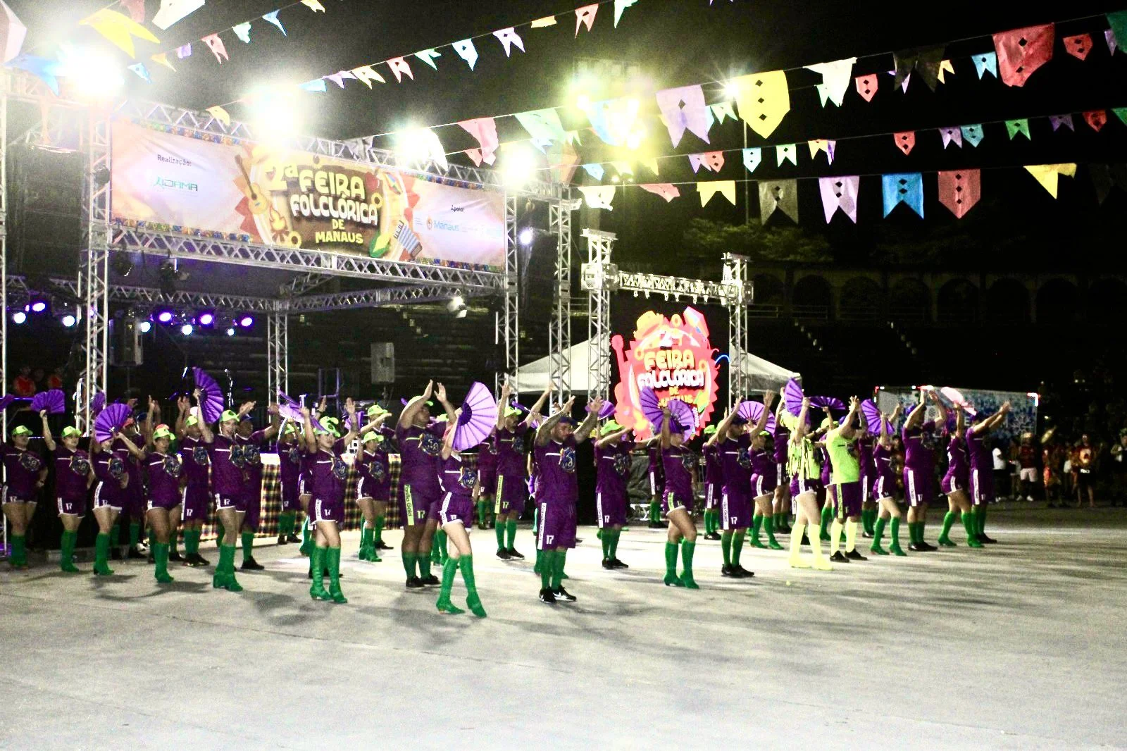 Feira Folclórica abre temporada rumo ao Festival Folclórico do Amazonas 2026 com disputas inéditas