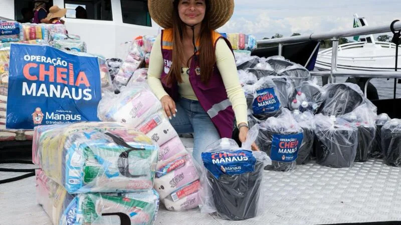 Vivi Lira ganha projeção política após atuação no Fundo Manaus Solidária