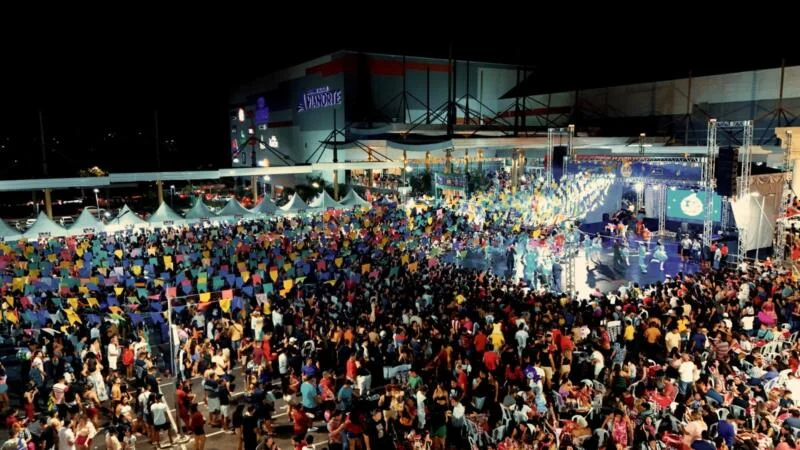 Arraial da Alegria 2026 do Shopping Manaus ViaNorte terá novo espaço e um mês de programação gratuita em Manaus