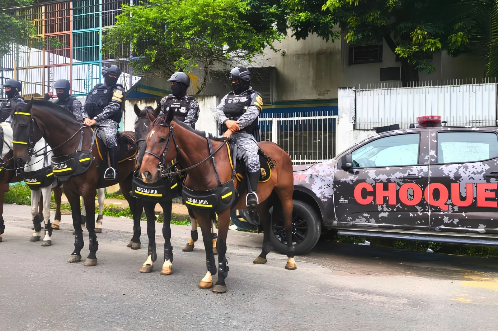 MPAM esvazia quartel e transfere 71 policiais presos para nova unidade na BR-174