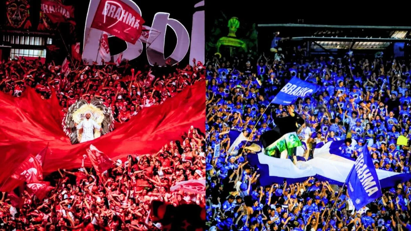 Brahma confirma patrocínio ao Festival de Parintins e prepara latas vermelhas e azuis para 2026