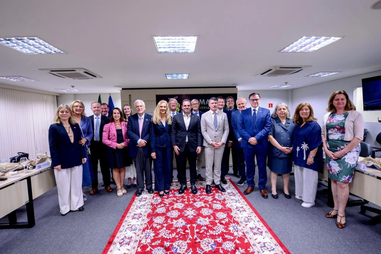 Em reunião com delegação da União Europeia, governador Roberto Cidade defende desenvolvimento sustentável no Amazonas e ampliação de parcerias internacionais