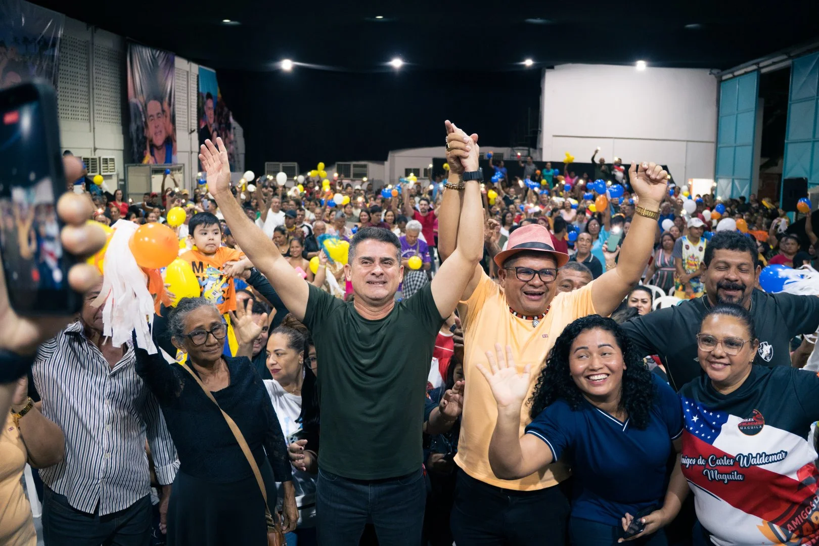 Com 700 apoiadores, David Almeida oficializa pré-candidatura de Maguila em Manaus