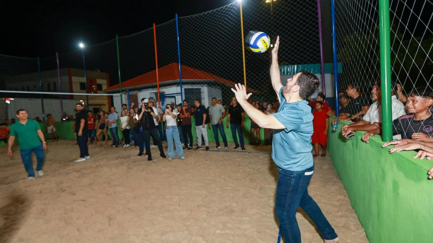 Prefeito Renato Junior entrega 39º espaço esportivo e transforma local em complexo moderno no Jardim Petrópolis
