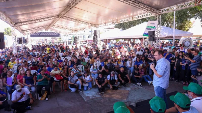 Roberto Cidade leva mutirão do ‘Governo Presente’ a Iranduba e anuncia investimentos de R$ 5,7 milhões no setor rural