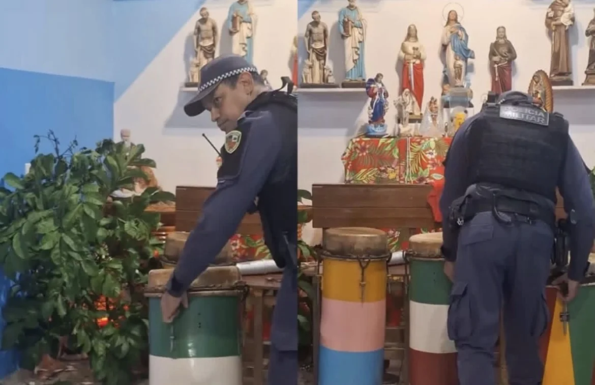 Comando da PM afasta policiais envolvidos em invasão a terreiro de Tambor de Mina em Manaus - Portal Remador