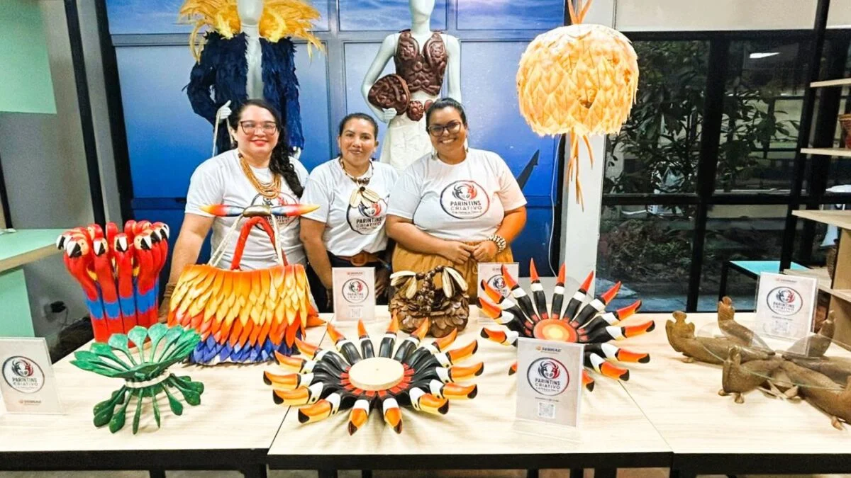Parintins leva economia criativa e circular ao principal centro de referência do artesanato brasileiro