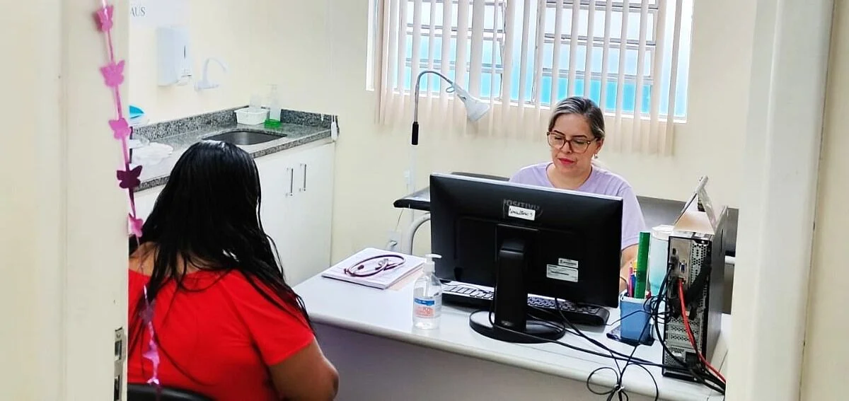 Profissionais de saúde da prefeitura participam de atividades da operação ‘Mulher Segura’ sobre enfrentamento à violência