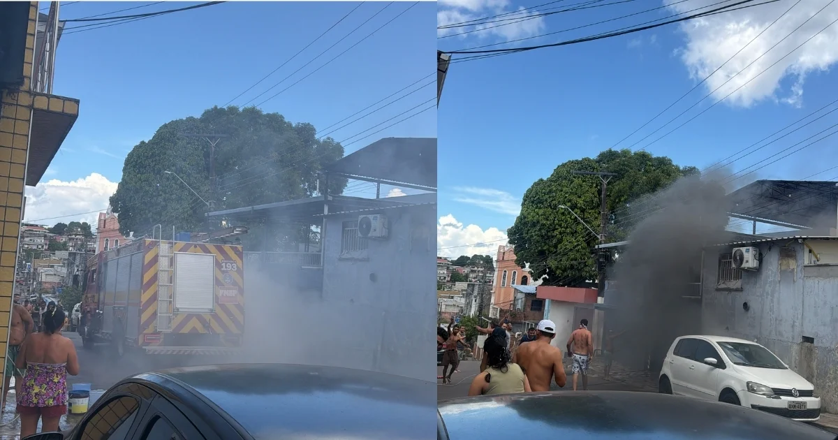 Oscilação de luz é apontada como causa de incêndio em residência de Manaus