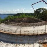 Oca Niemeyer avança com concretagem do nono anel da cúpula no Parque Encontro das Águas Rosa Almeida da prefeitura 