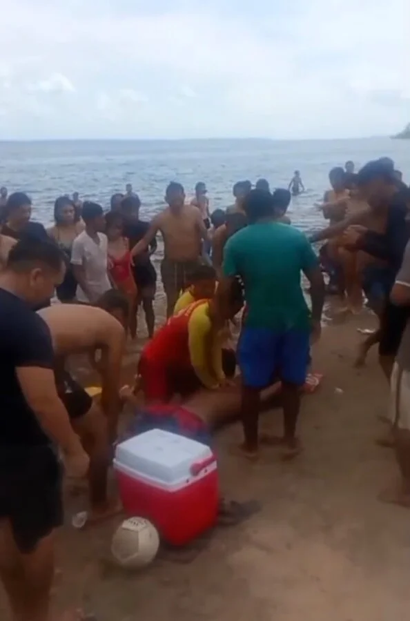 Jovem de 19 anos morre afogado após ultrapassar raia de segurança na Zona Oeste de Manaus