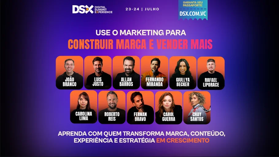 DSX 2026 terá programação voltada ao futuro das marcas e do crescimento empresarial