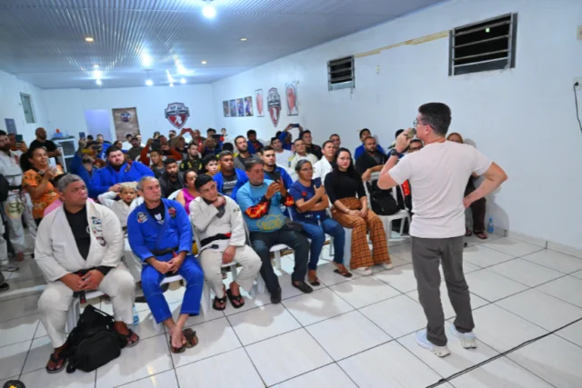 Professor de jiu-jítsu, Marcos Patrício lança candidatura à Aleam e propõe fortalecimento do esporte com David Almeida no governo