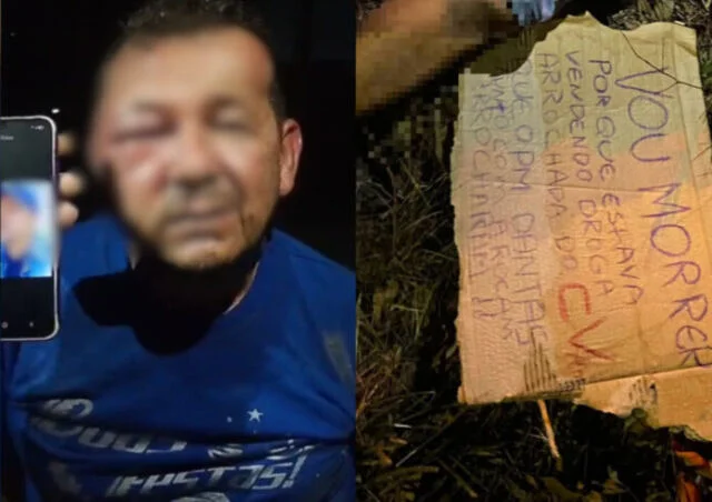 Vídeo mostra interrogatório de homem executado no Distrito Industrial