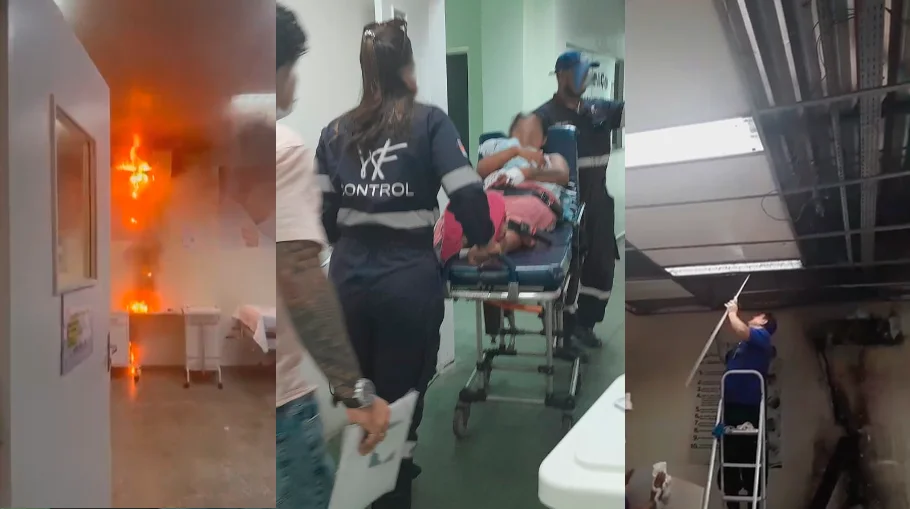 Segunda vez: Incêndio em maternidade de Manaus é abafado por direção, denunciam funcionários