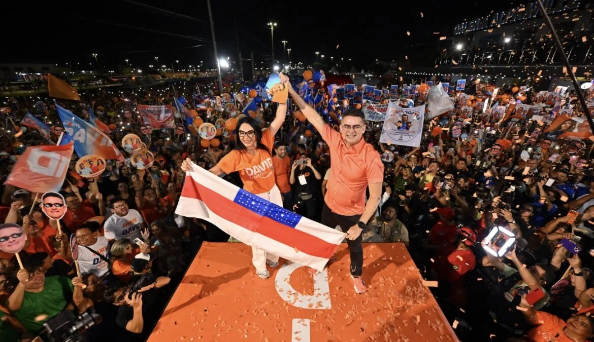 David Almeida lança candidatura ao Governo com promessa de dobrar Auxílio Estadual e zerar fila do Sisreg - Portal Remador