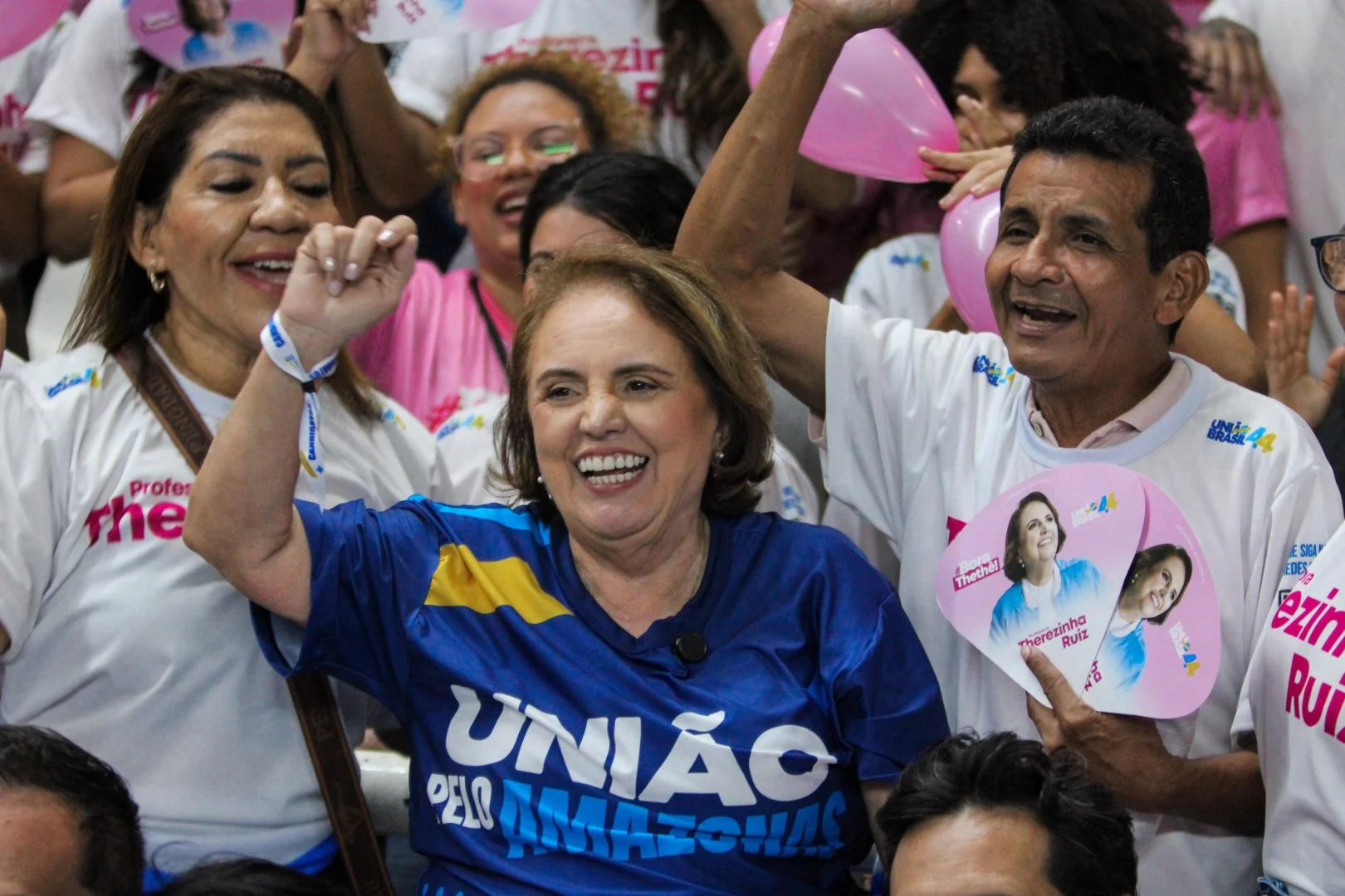 Professora Therezinha Ruiz é oficializada candidata a Deputada Federal em convenção do União Progressista