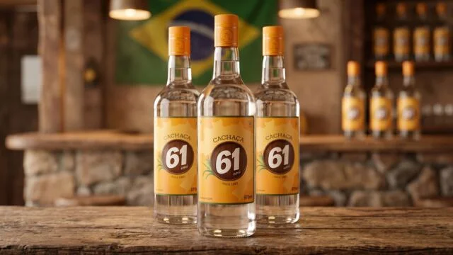 Cachaça 61 moderniza identidade visual e reforça elementos da cultura brasileira