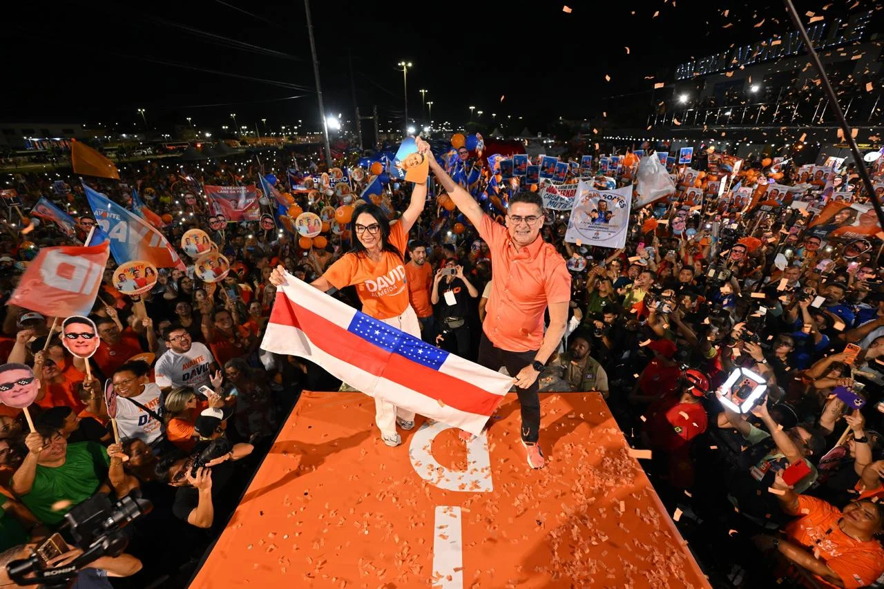 David Almeida abre campanha rumo ao Governo do Amazonas à meia-noite de domingo e movimenta Manaus e municípios da Região Metropolitana