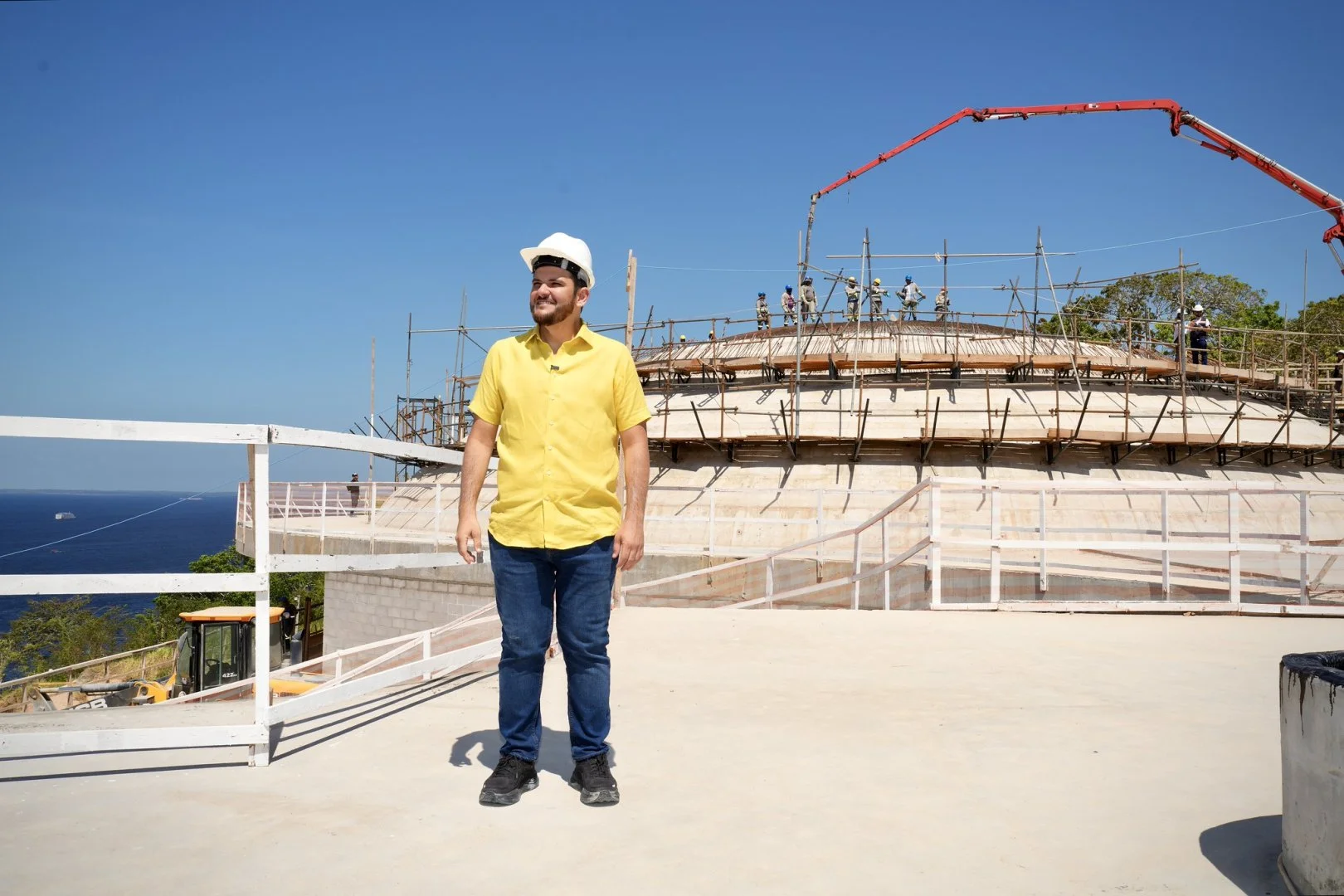 Prefeito Renato Junior vistoria avanço das obras do parque Encontro das Águas Rosa Almeida e destaca o potencial do espaço como novo eixo turístico na zona Leste