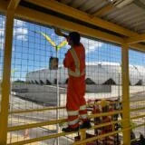 Prefeitura de Manaus avança na modernização de passarela em frente à Arena da Amazônia