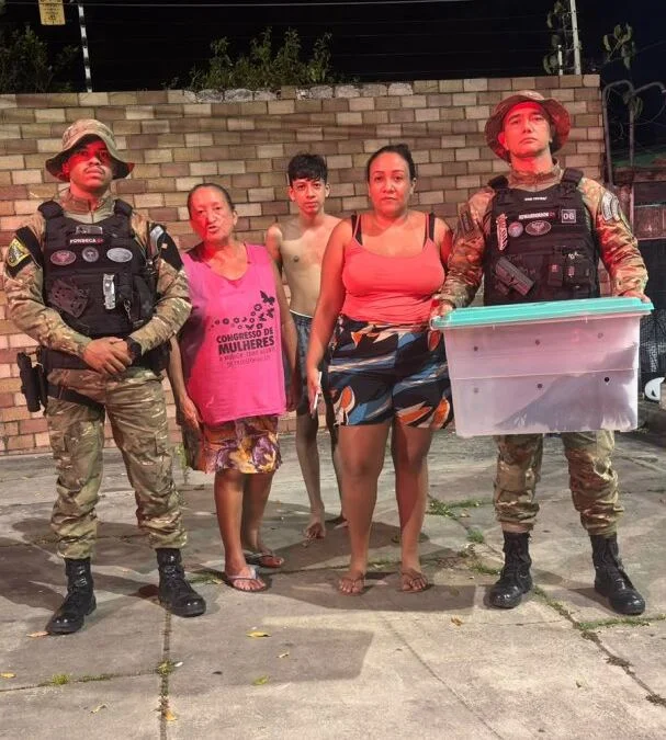 Guarda Municipal realiza resgate de ave silvestre e combate a foco de incêndio nas zonas Sul e Leste de Manaus