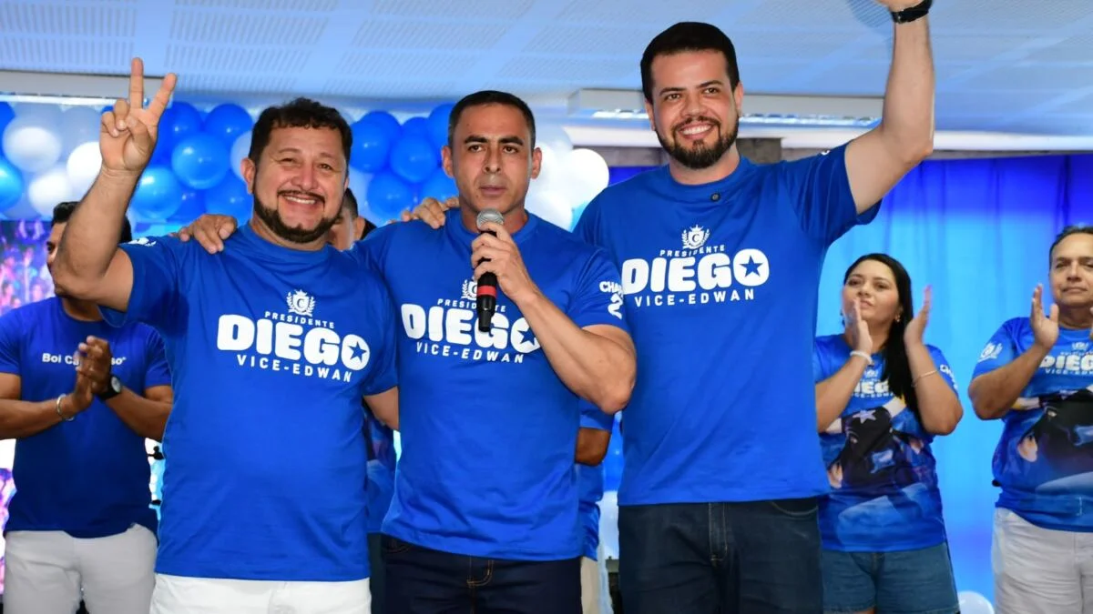 Chapa 2 reúne multidão no Sesi Manaus em apoio a Diego Mascarenhas e Edwan Oliveira nas eleições do Caprichoso