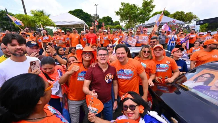 Campanha de David e Dra. Shádia ganha as ruas com mobilizações em todas as zonas de Manaus