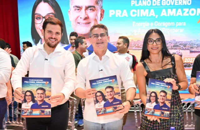 “Vamos tirar o Amazonas da UTI”, afirma David ao lançar plano de governo com nove eixos de desenvolvimento