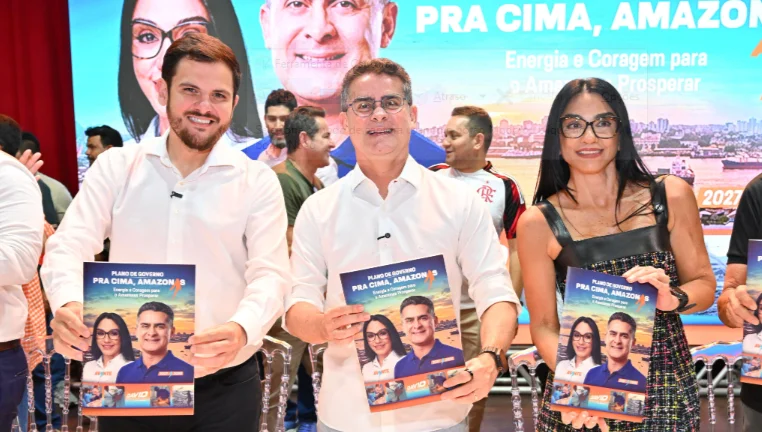 “Vamos tirar o Amazonas da UTI”, afirma David ao lançar plano de governo com nove eixos de desenvolvimento