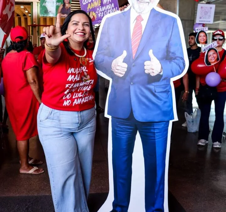 PT Amazonas oficializa Anne Moura como a grande aposta da esquerda amazonense para a Câmara Federal