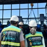 Ageman mantém equipes em campo durante serviços de manutenção na ETA Ponta das Lajes