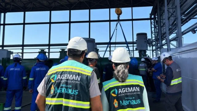 Ageman mantém equipes em campo durante serviços de manutenção na ETA Ponta das Lajes