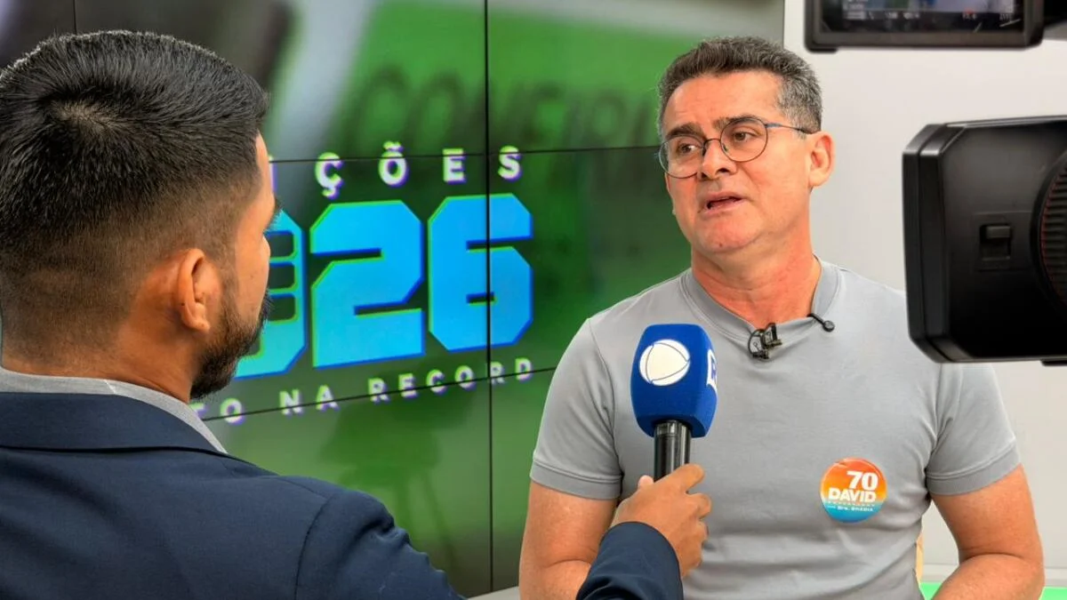 “O crime é forte quando o governo é fraco”, afirma David Almeida ao criticar domínio das facções