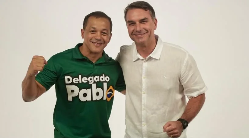 Candidato da Direita no AM, Delegado Pablo inicia viagem ao interior, ampliando campanha de Flávio Bolsonaro nesta eleição