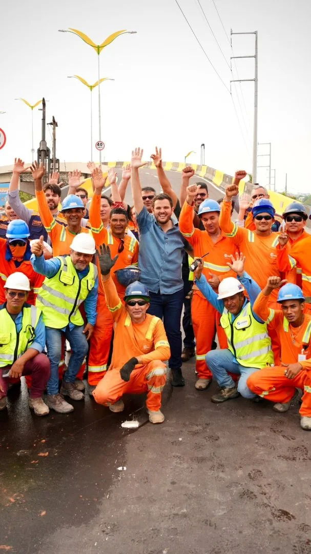 Renato Junior inaugura nova estrutura do Viaduto Passarão e avança na ligação da zona Oeste de Manaus