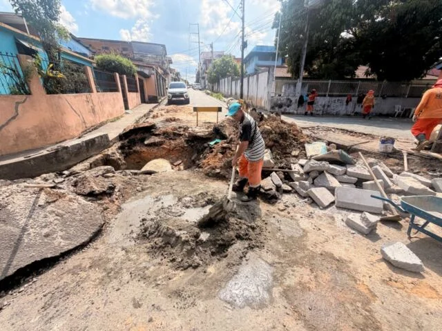 Prefeitura de Manaus recupera drenagem profunda no Coroado e reforça infraestrutura para o escoamento das chuvas